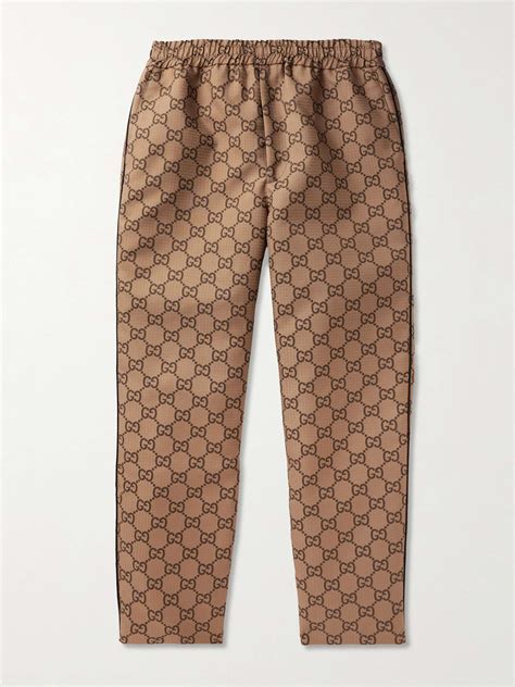 brown gucci trousers
